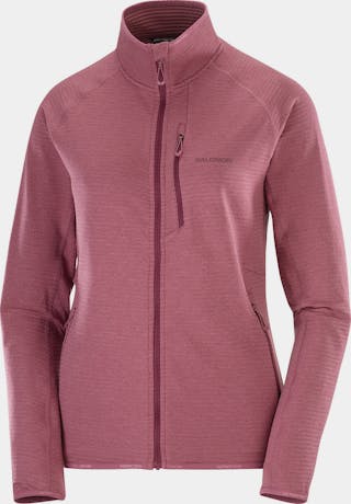 Salomon Women's Essential Lightwarm Full Zip
