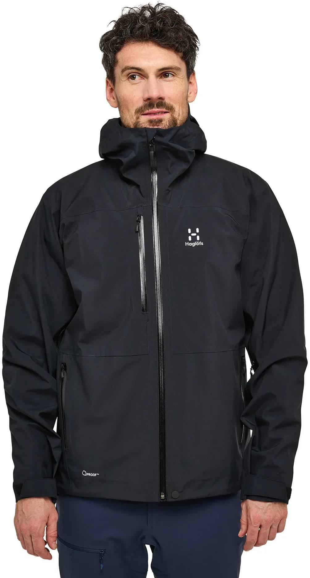 Haglöfs Men's Front Proof Jacket Musta 05
