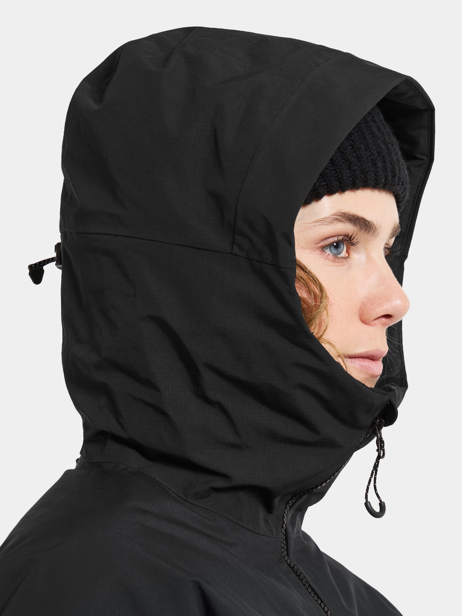 Didriksons Women's Marget Parka - Naisten talvitakki Musta 08