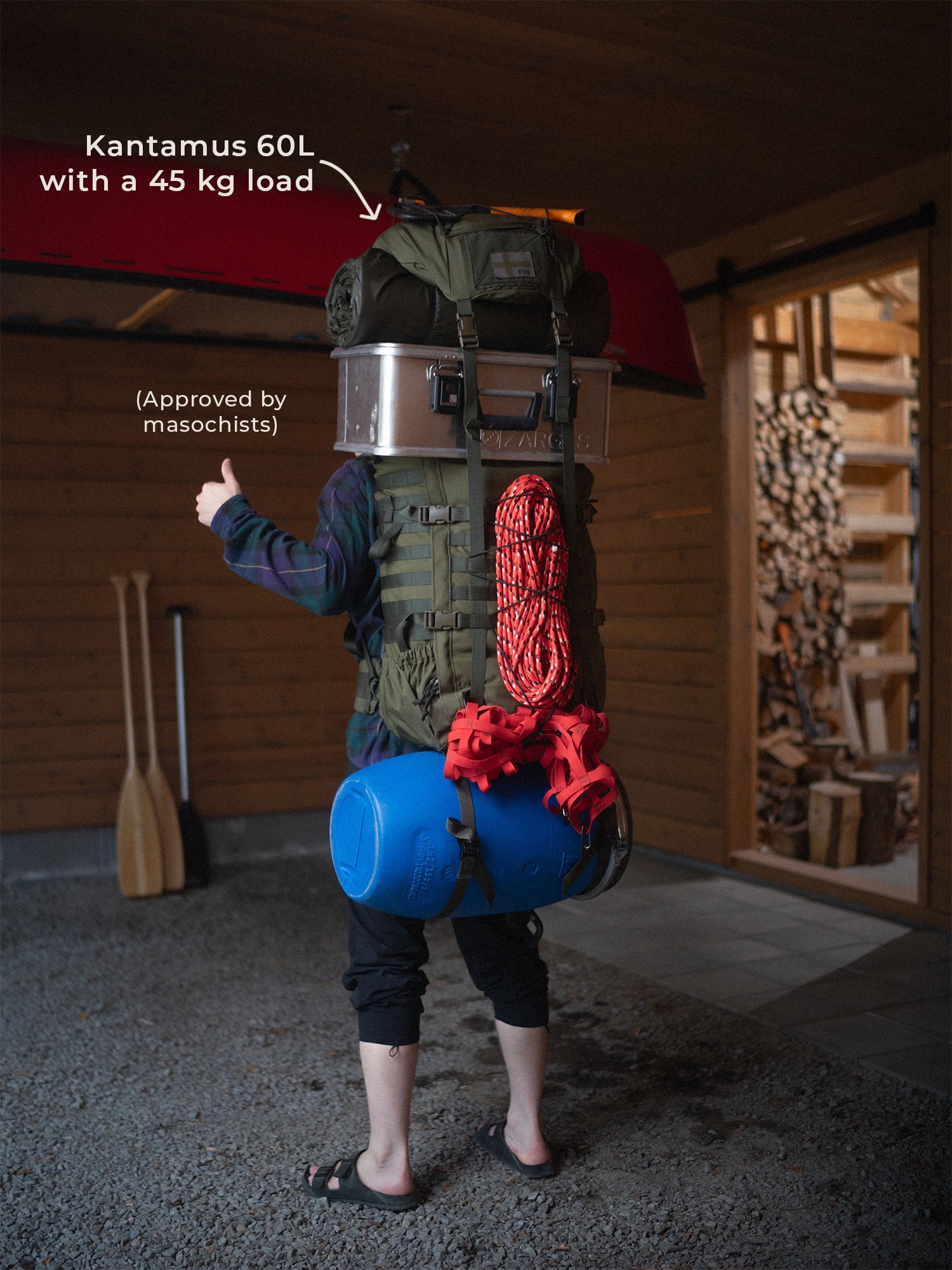 Savotta Kantamus 60L Green 19