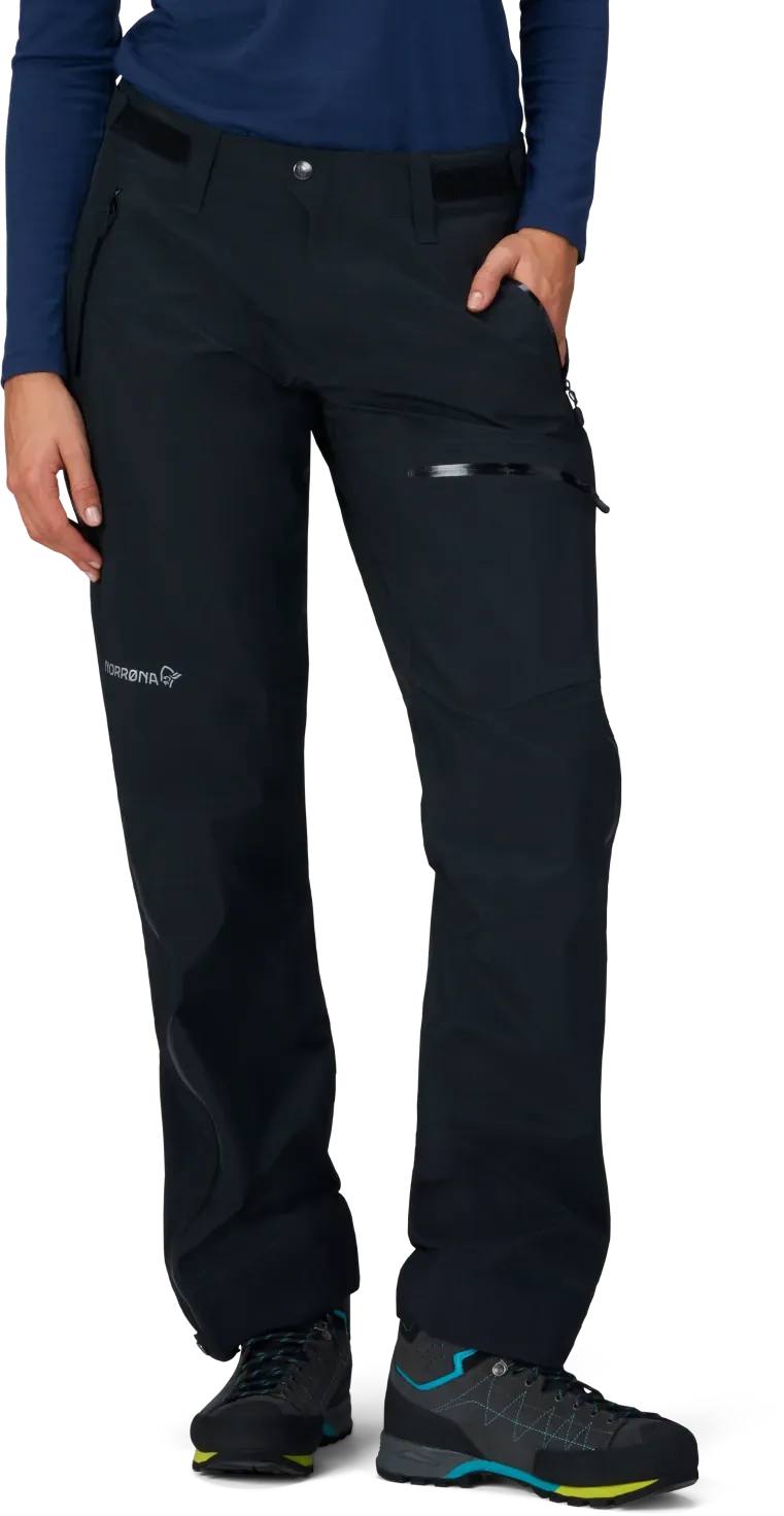 Norrøna Women's Falketind GTX Pant Caviar 04