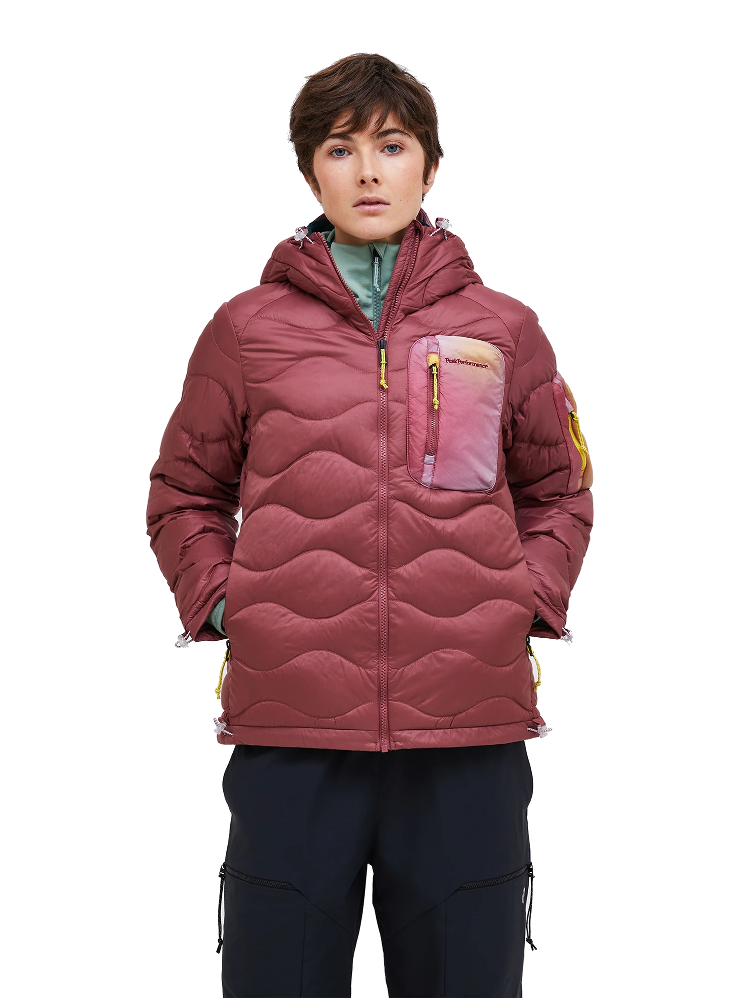 Peak Performance Women's Helium AOP Utility Down Hood