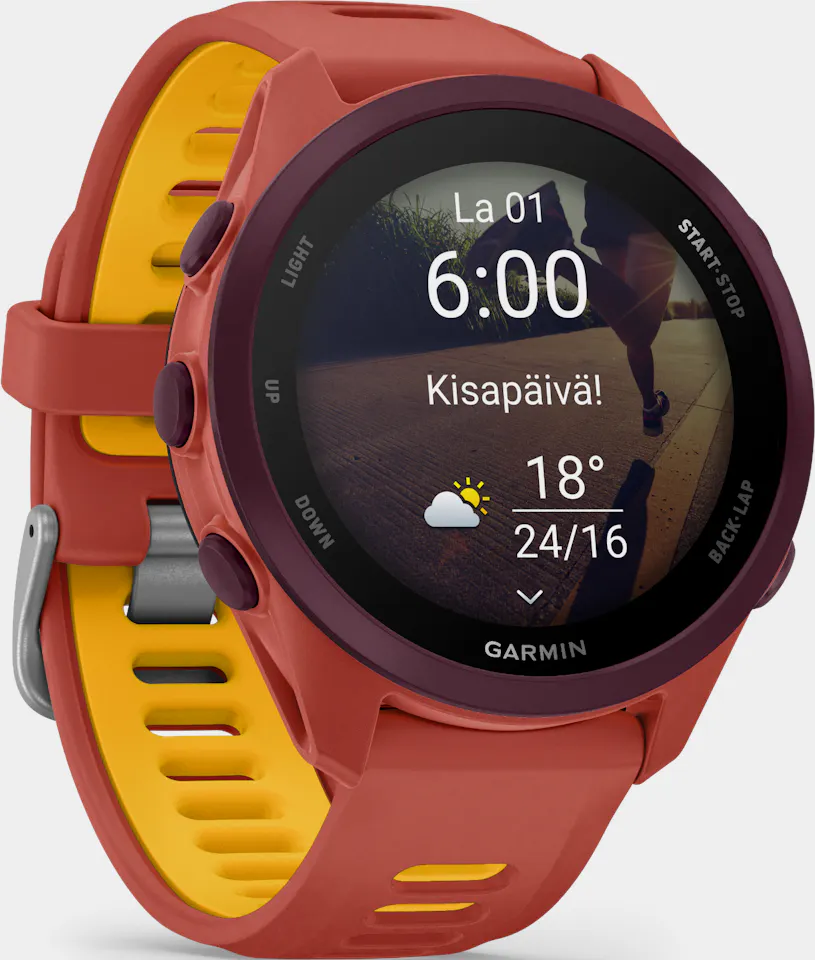 Garmin Forerunner 170 Music Red Pink/Mango 12