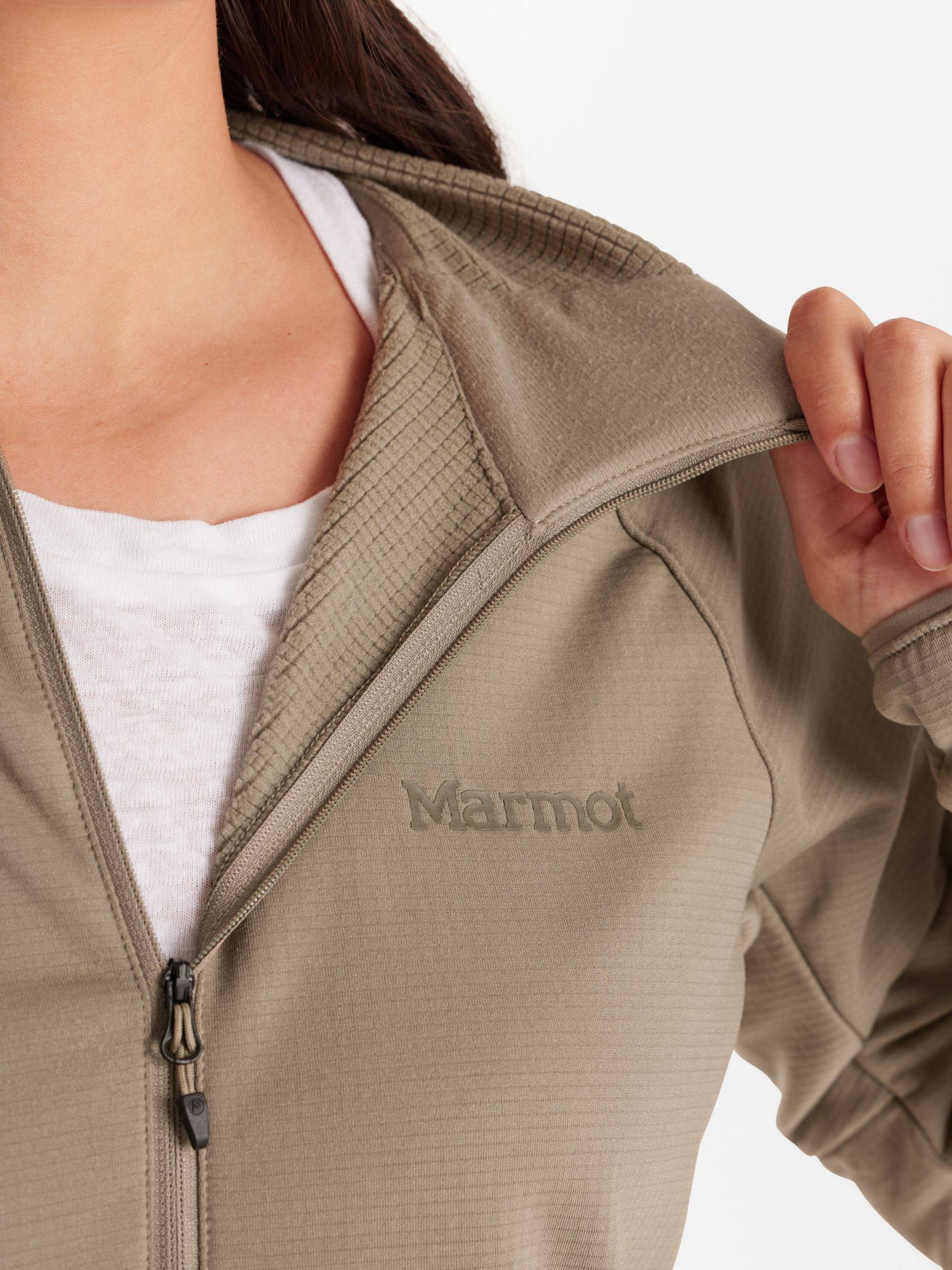 Marmot Women's Leconte Full Zip Hoody Vetiver 03