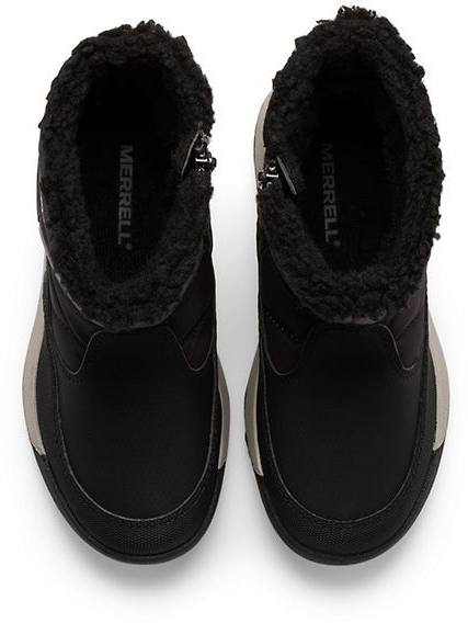 Merrell Alpine Puffer Kids WP Musta / Harmaa 05