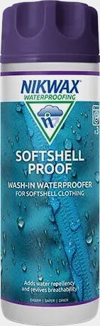 Nikwax Softshell Proof Wash-In  01