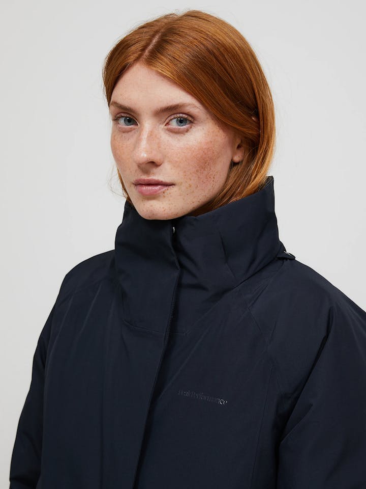 Peak Performance Women's Treeline HIPE Down Shell Parka Black 08