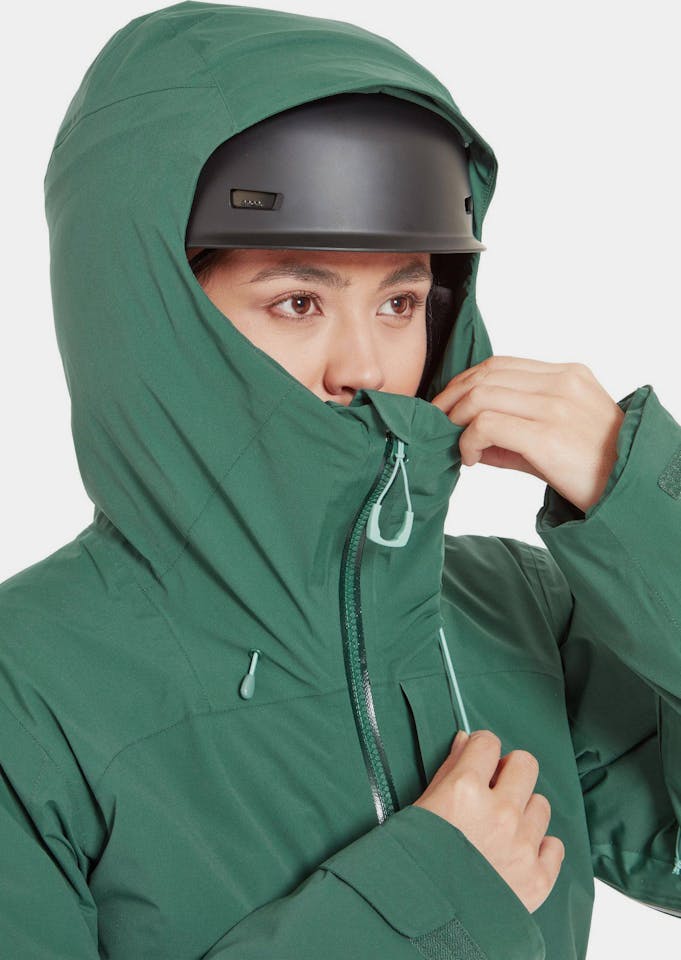 Rab Women's Khroma Diffract Insulated Ski Jacket Green slate / Eucalyptus 10