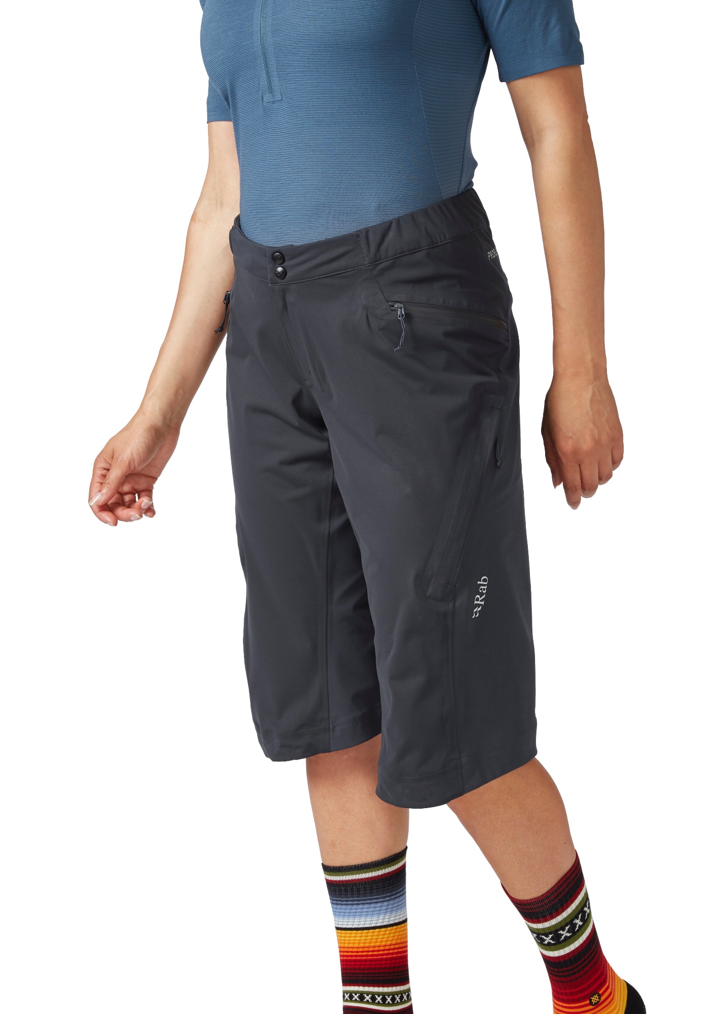 Rab Women's Cinder Kinetic Shorts Beluga 15