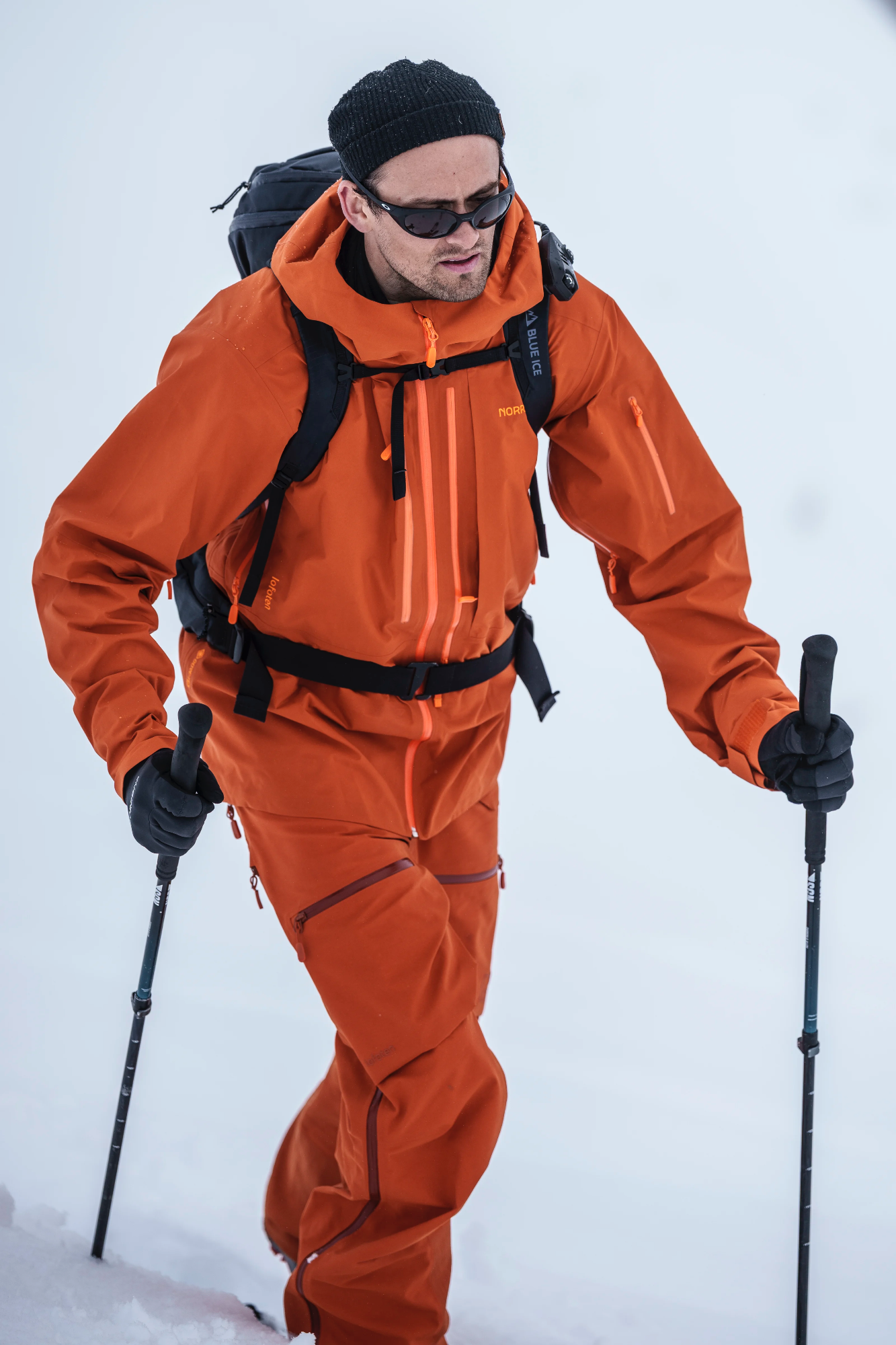 Norrøna Men's Lofoten GTX Pro Jacket Gold Flame 03