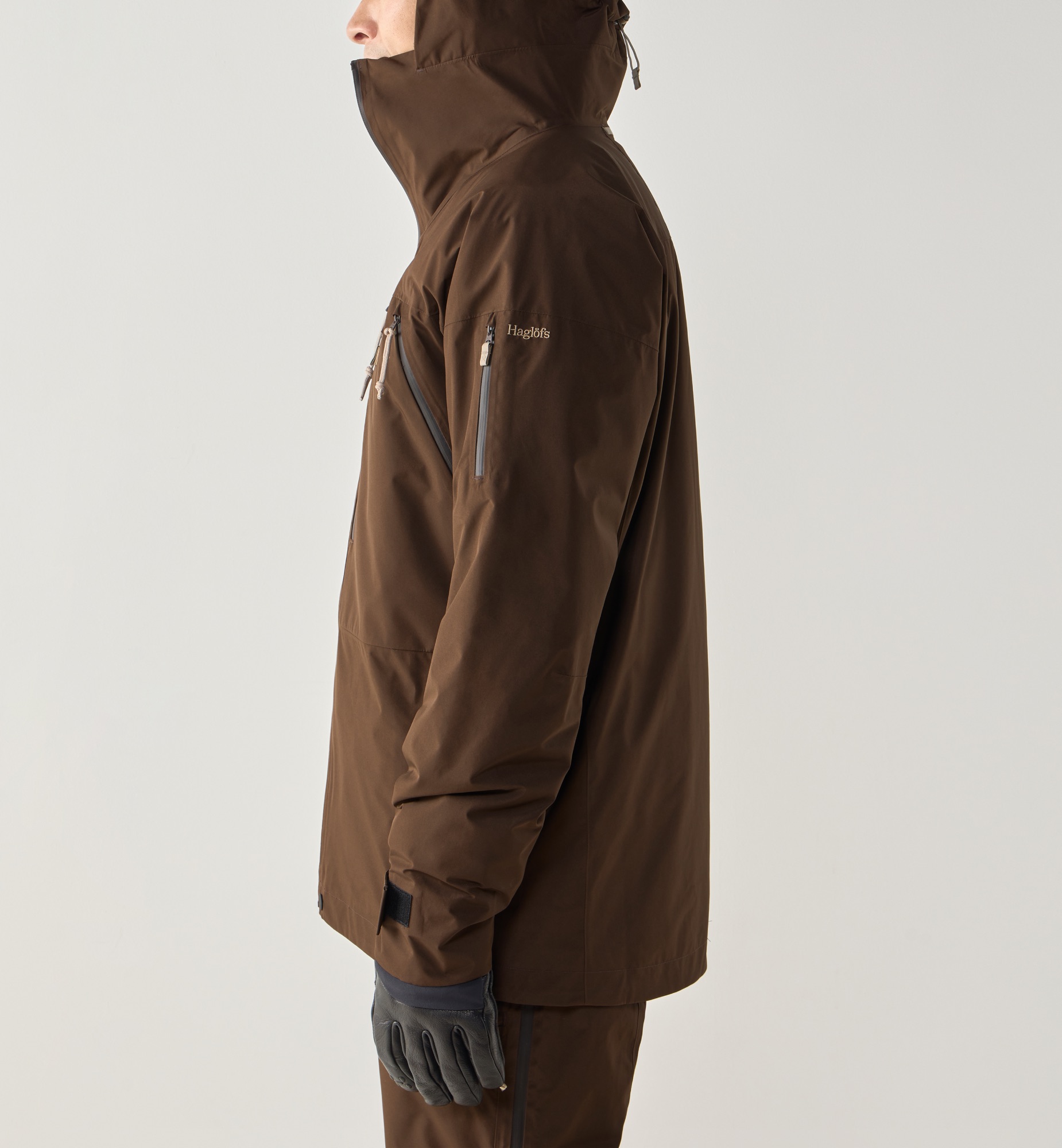 Haglöfs Men's Latnja GTX Insulated Jacket Woodland Brown 04