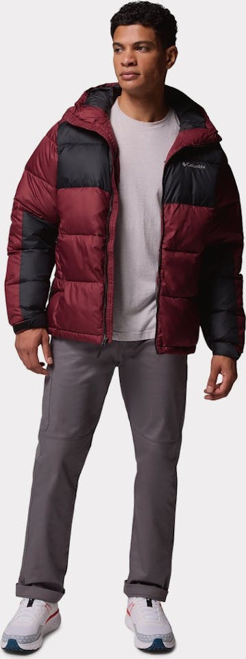 Columbia Men's Pike Lake II Hooded Jacket - Miesten talvitakki Mountain Red 03