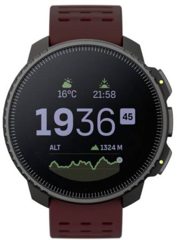 Suunto Vertical Stainless Steel Black/Ruby  19
