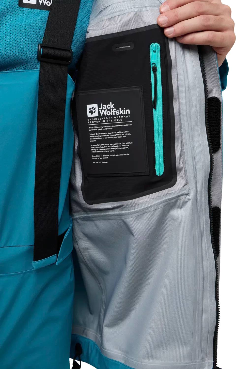 Jack Wolfskin Expdn 3L Jacket Vaaleansininen 05