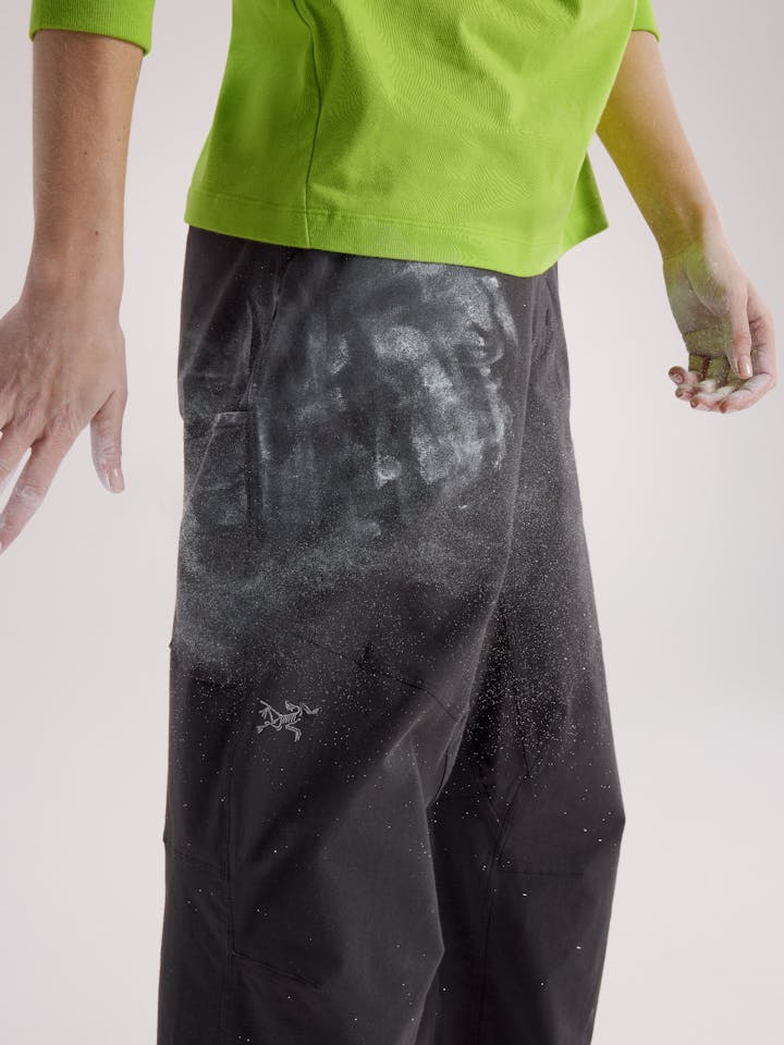 Arc'teryx Women's Clarkia Cotton Wide Leg Pants Musta 02