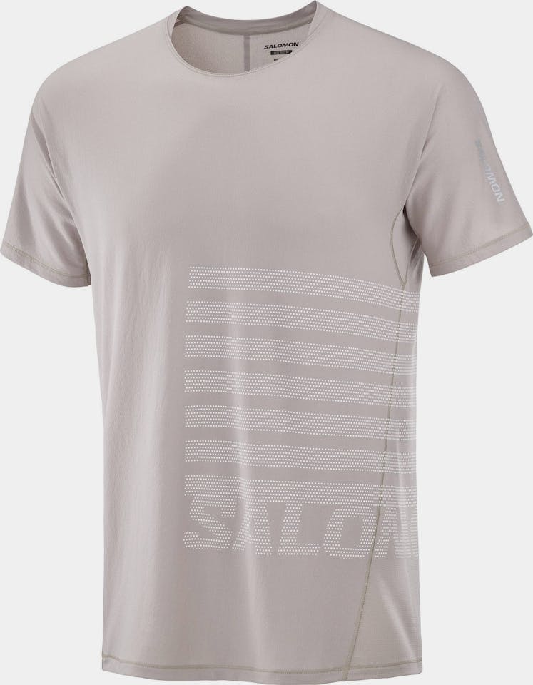 Salomon Men's Sense Aero Graphics Tee Etherea 03