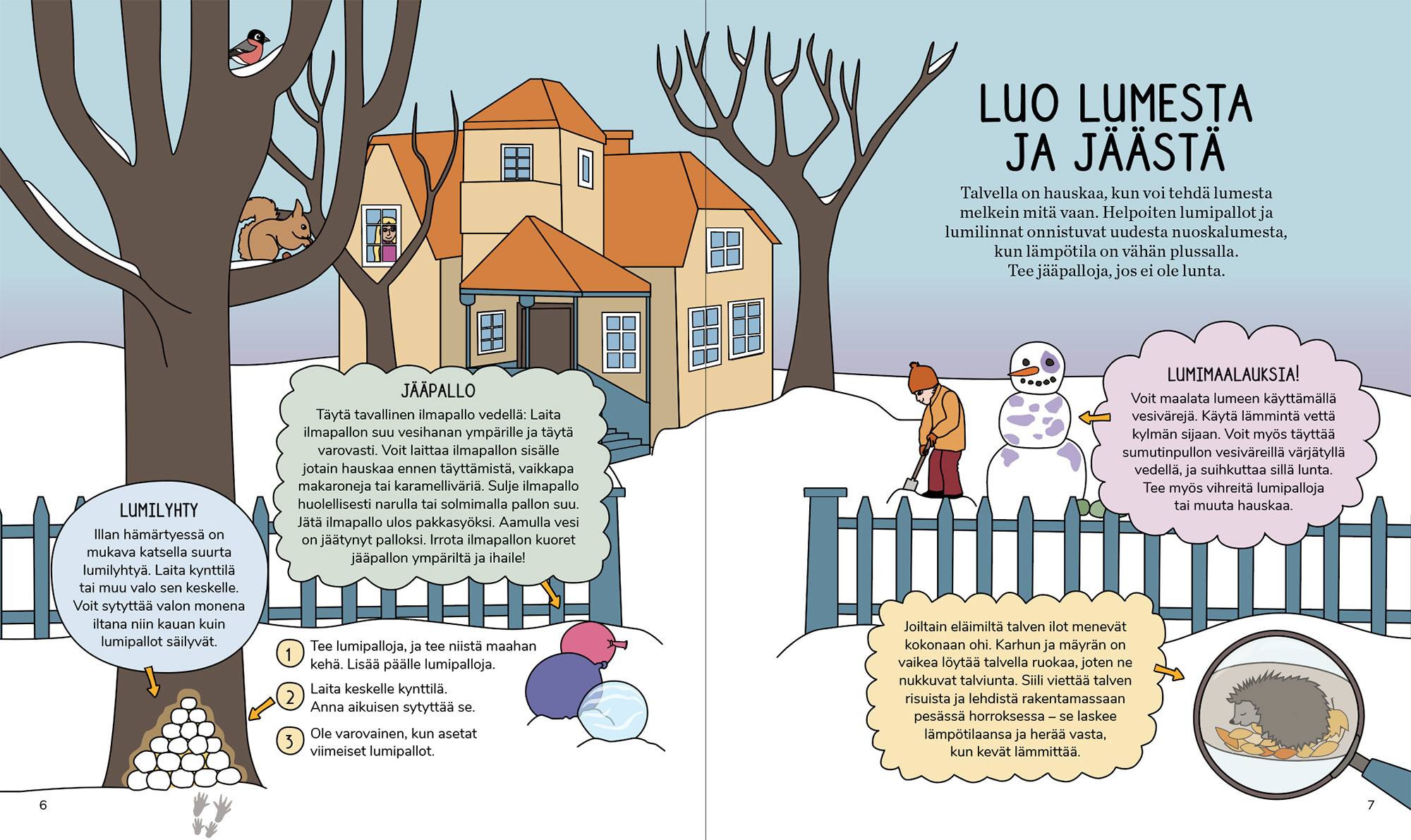 Calazo Villin Luonnon Puuhakirja  03