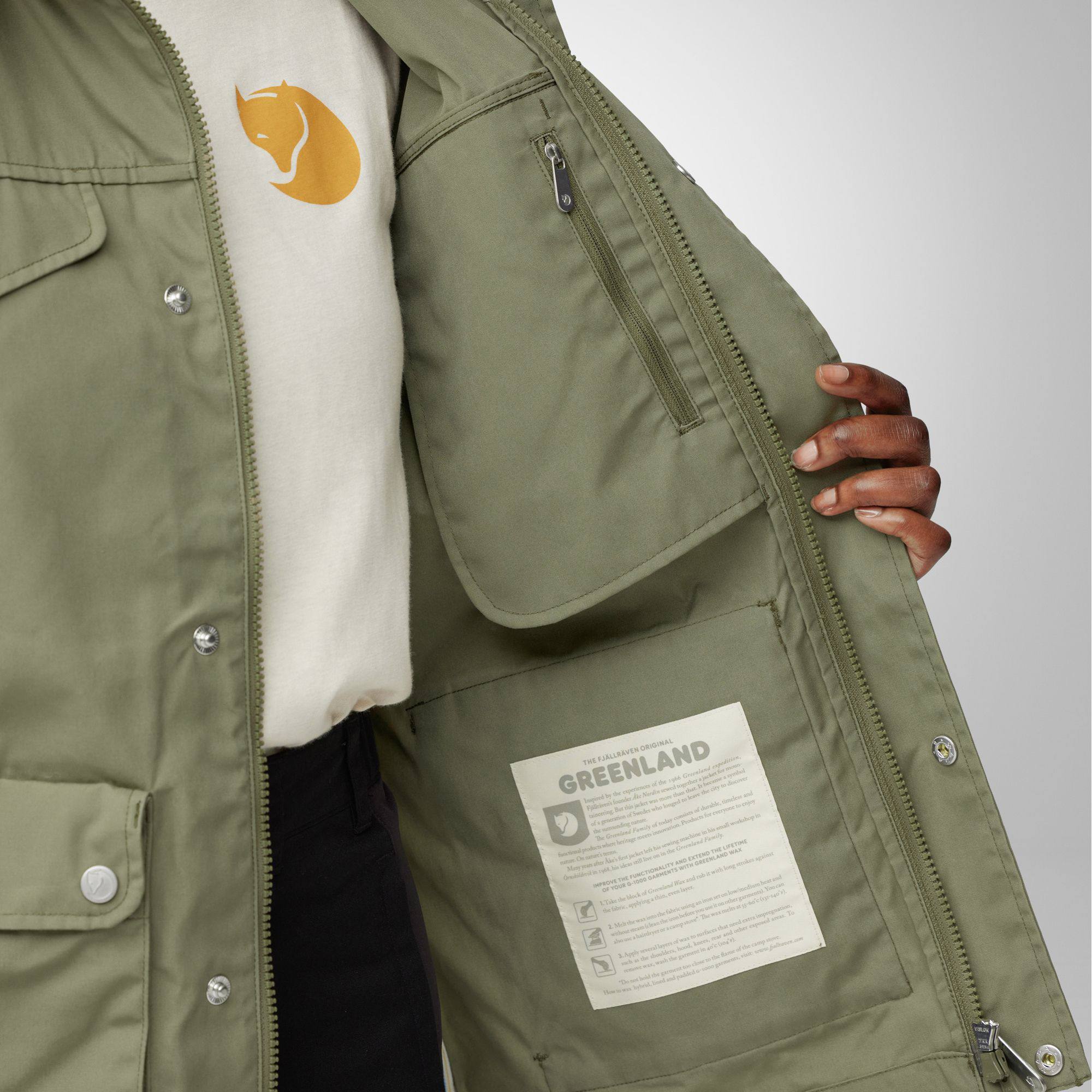 Fjällräven Women's Greenland Jacket Suede Brown 07