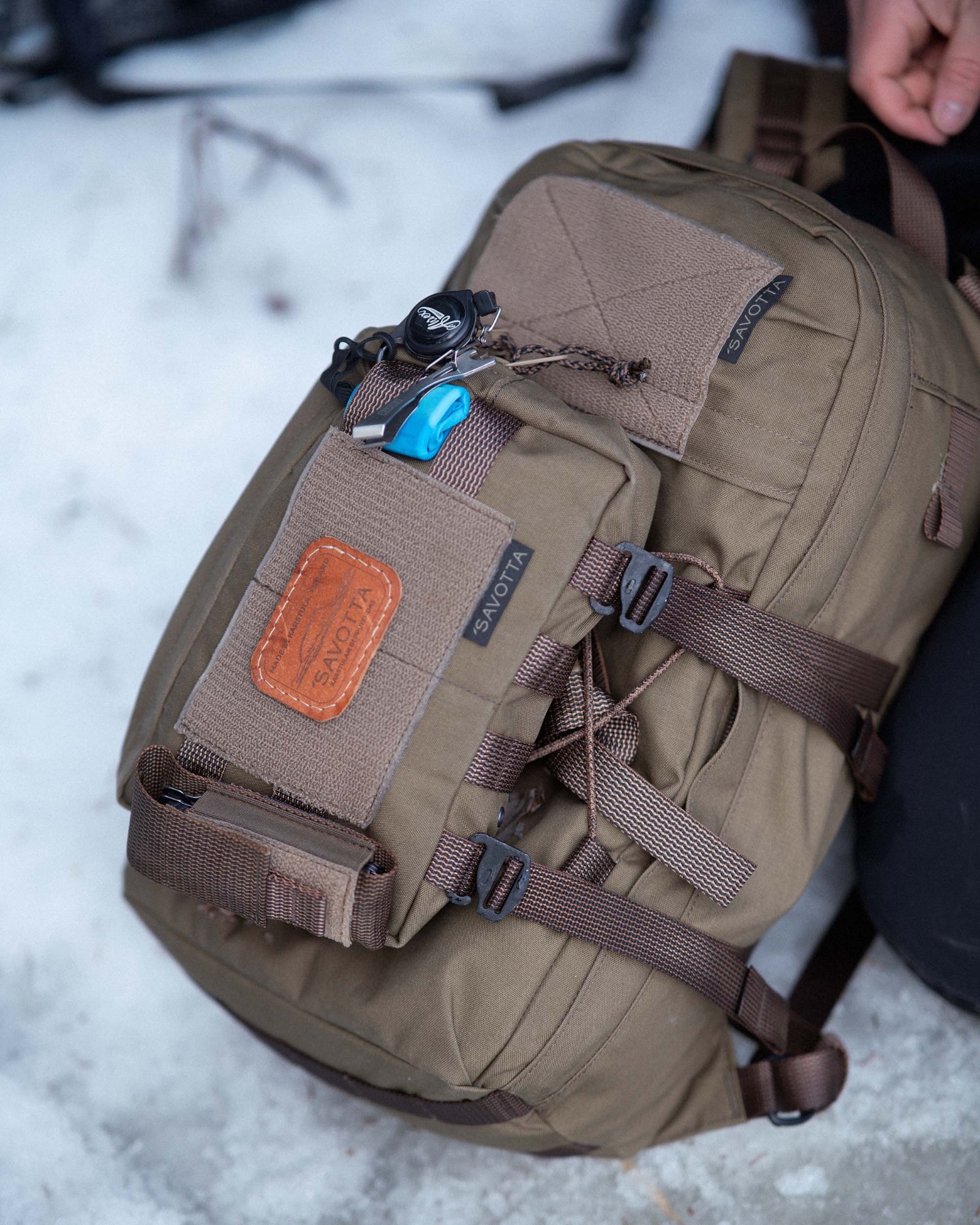 Savotta Rintamus Chest Pack Green 05