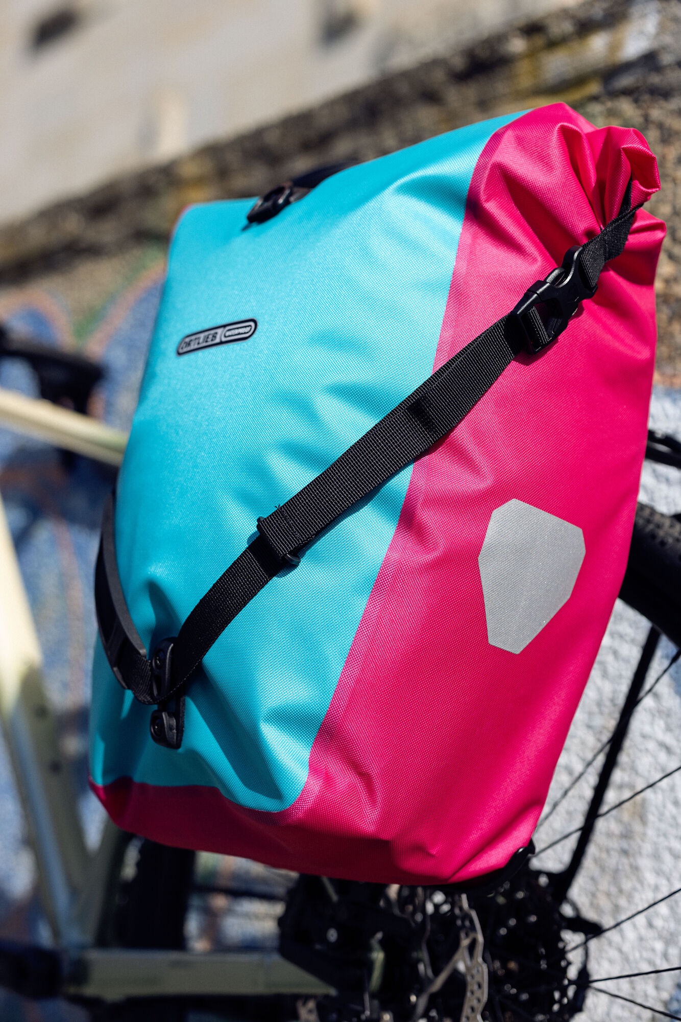 Ortlieb Back-Roller Cyber, yksi kappale Sininen / Pinkki 05