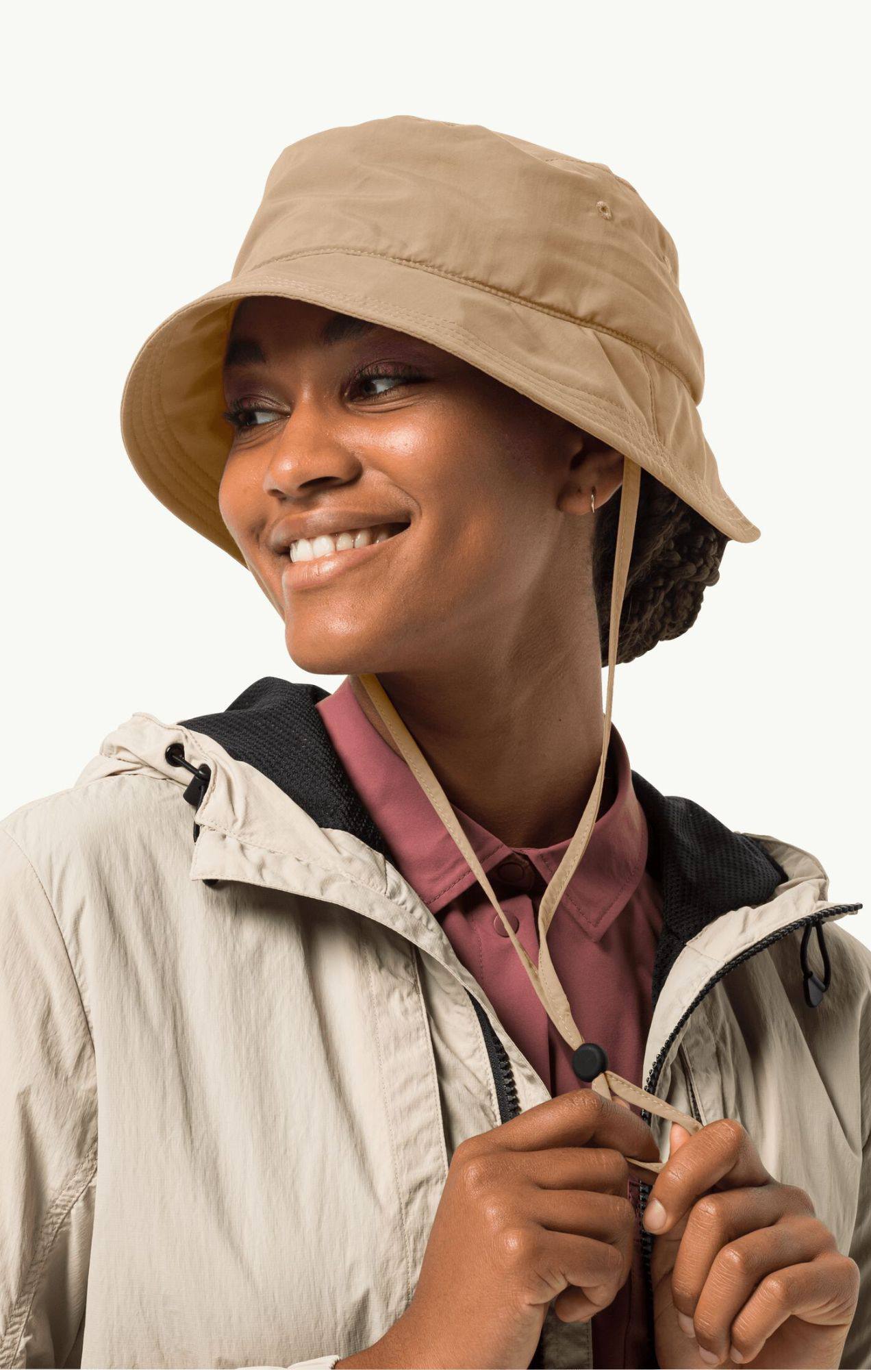 Jack Wolfskin Sun Hat Sand 02