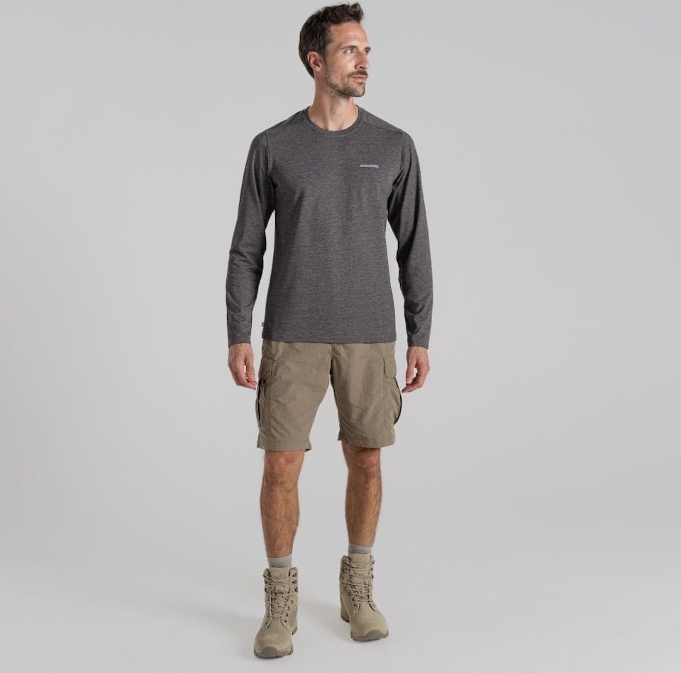 Craghoppers Men's Nosilife Pro Cargo Short III Pebble 05