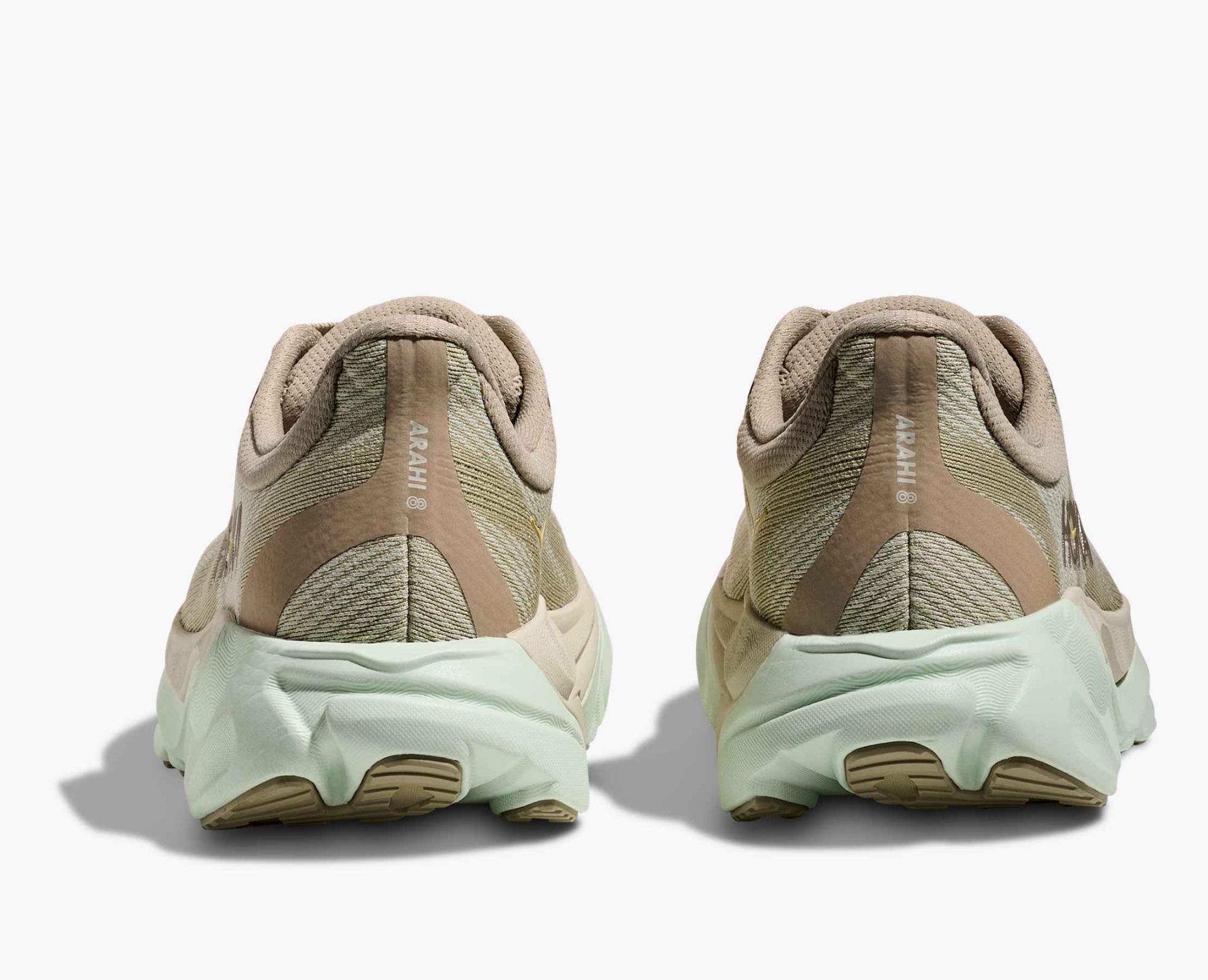 Hoka Women's Arahi 8 Oyster Mushroom / Truffle Salt 04