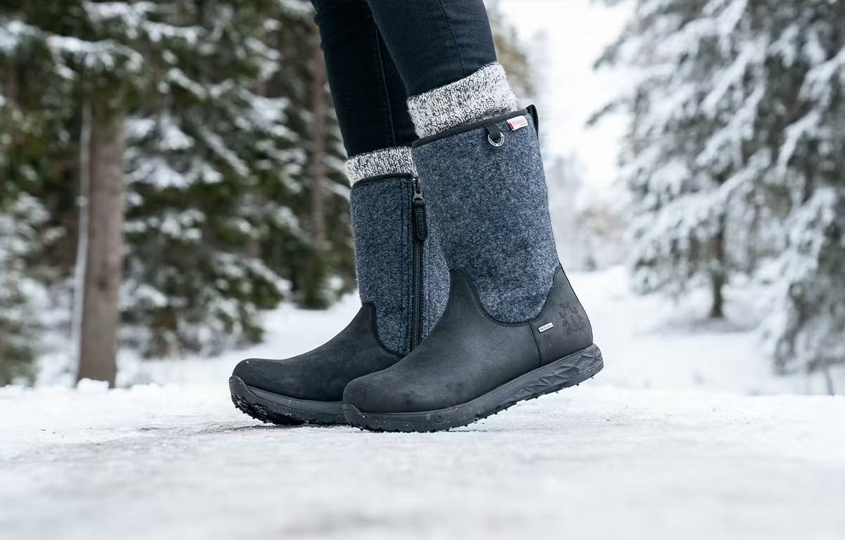 Icebug Women's Grove Wool Bugrip Black / Grey 04