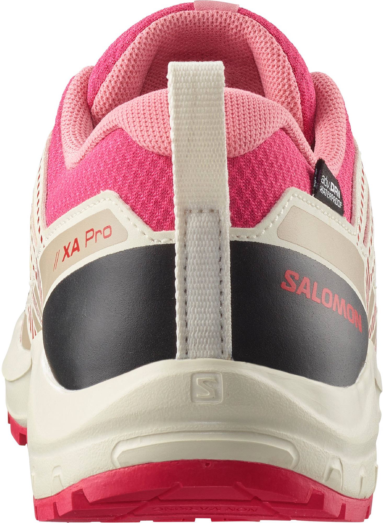 Salomon XA Pro V8 Waterproof Jr Rouge Red/Vanilla Ice/Flamin 02