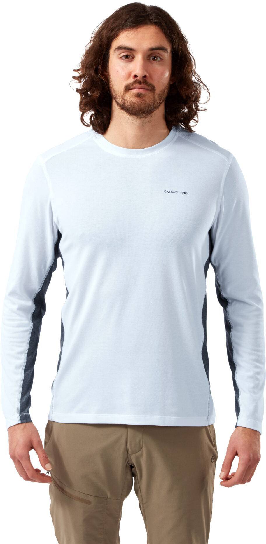 Craghoppers Kevyt paita ja katkolahjehousut miehille Tummanharmaa 02
