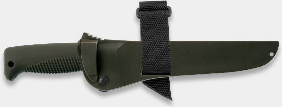 Peltonen Knives Sissipuukko M95 Vihreällä Komposiittitupella  02