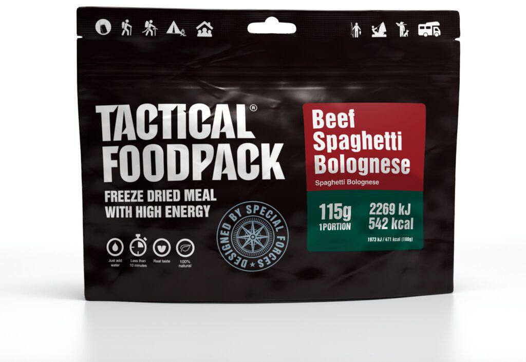 Tactical Foodpack Beef Spaghetti Bolognese