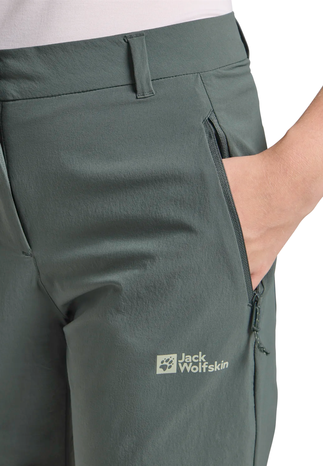 Jack Wolfskin Women's Hikeout 3/4 Pant Slate 06