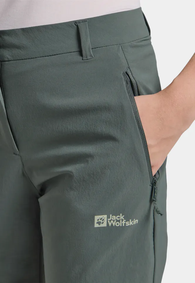 Jack Wolfskin Women's Hikeout 3/4 Pant Slate 06