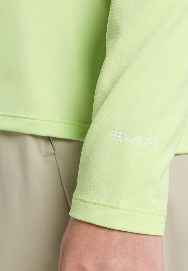 Jack Wolfskin Women's Prelight Swift Long Sleeve Matcha 06