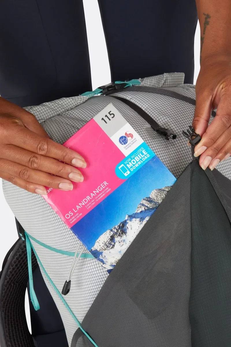 Rab Women's Muon ND 40 Pewter 16