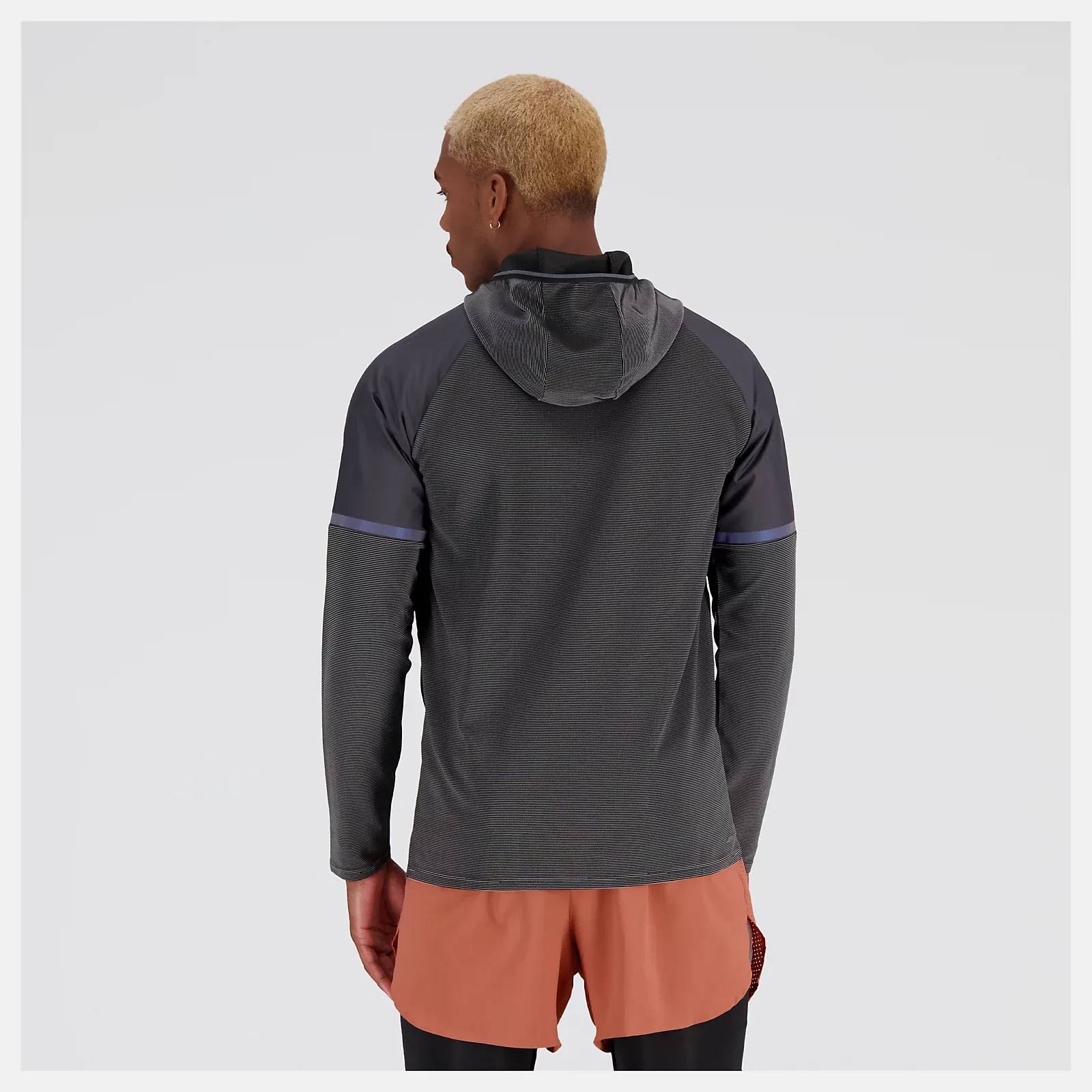 New Balance Men's Q Speed Shift Hoodie Black 03