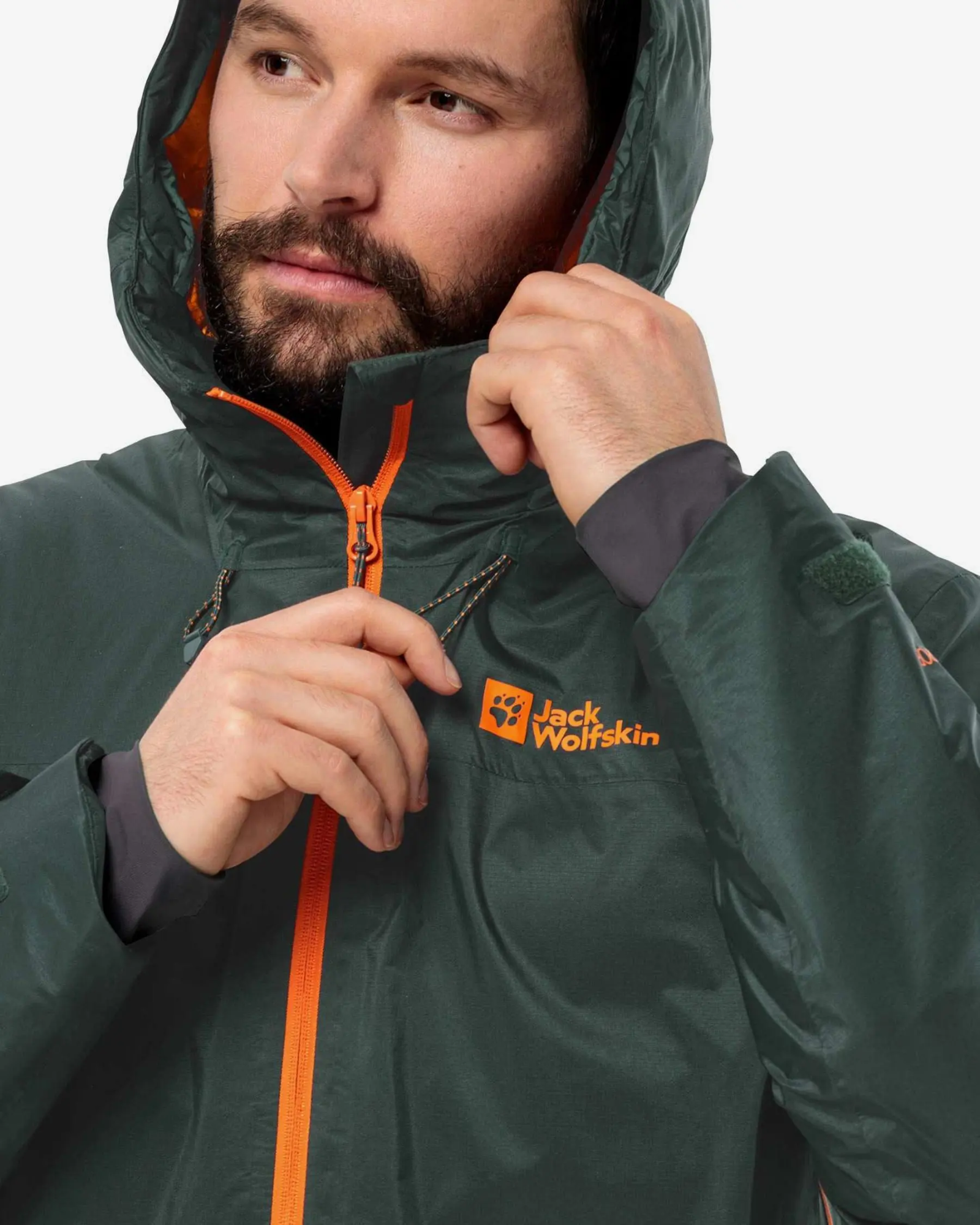 Jack Wolfskin Men's Cyrox 2L Down Jacket - Miesten untuvatakki Olive 06