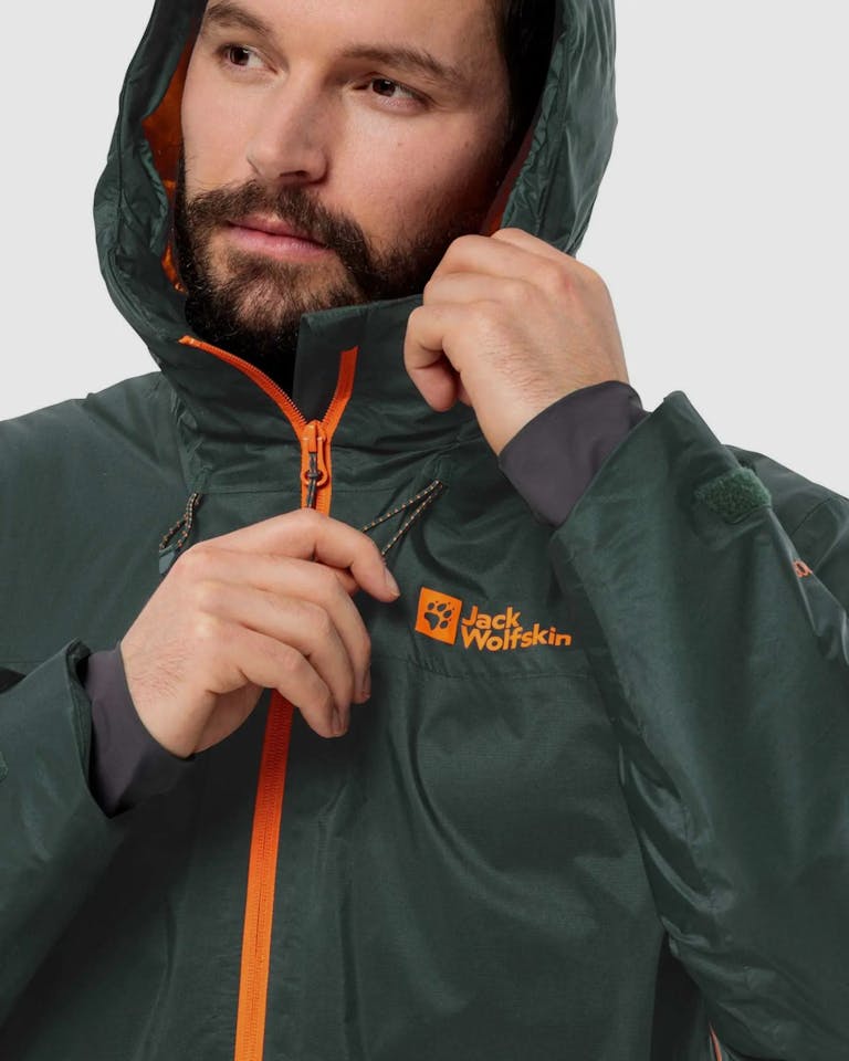 Jack Wolfskin Men's Cyrox 2L Down Jacket Olive 06