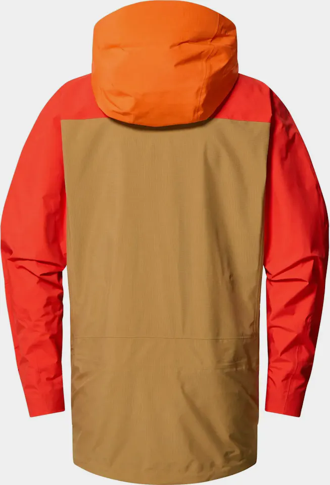 Haglöfs Vassi GTX Pro Jacket Men Cinnamon Brown/Habanero 07