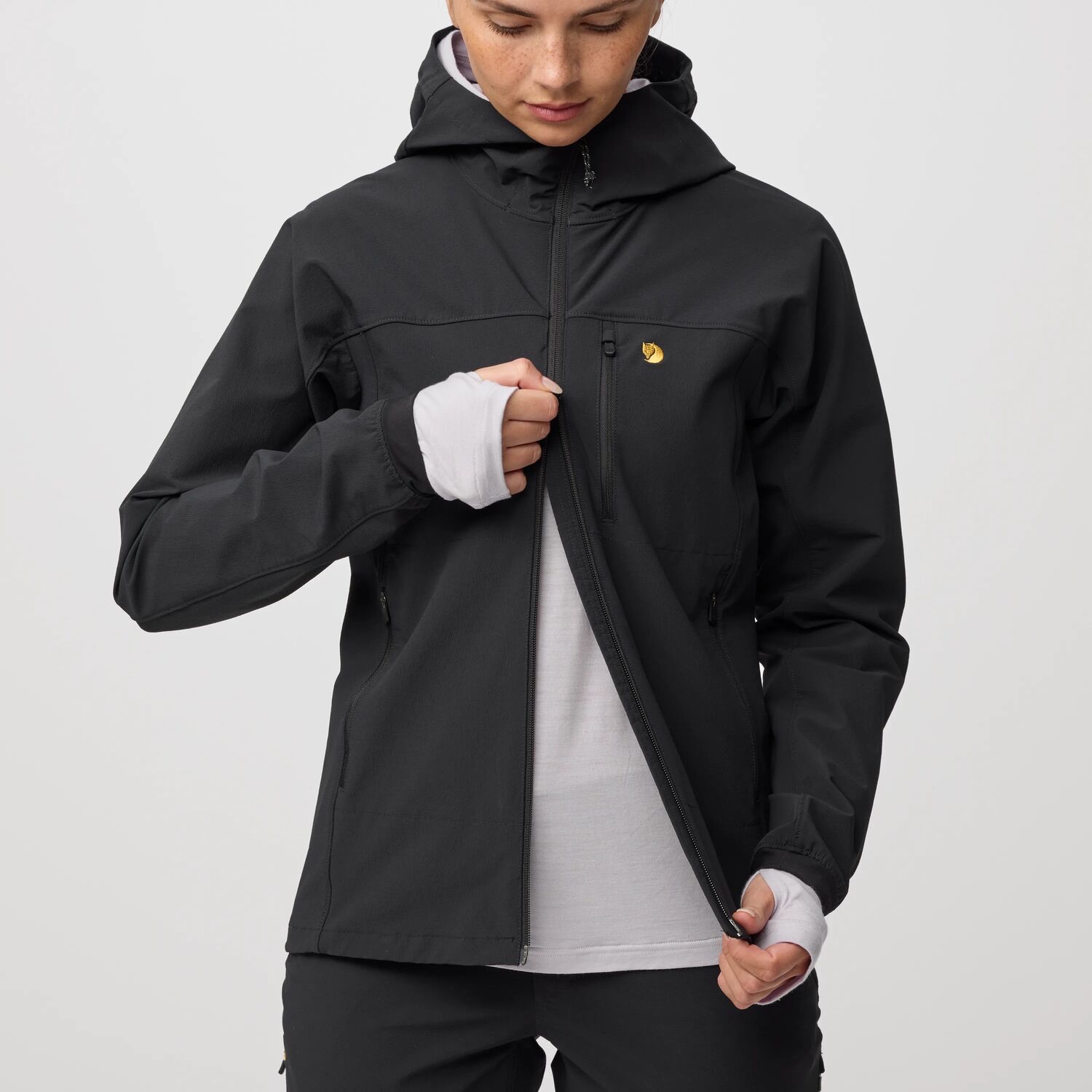 Fjällräven Women's Bergtagen Stretch Jacket Black 10