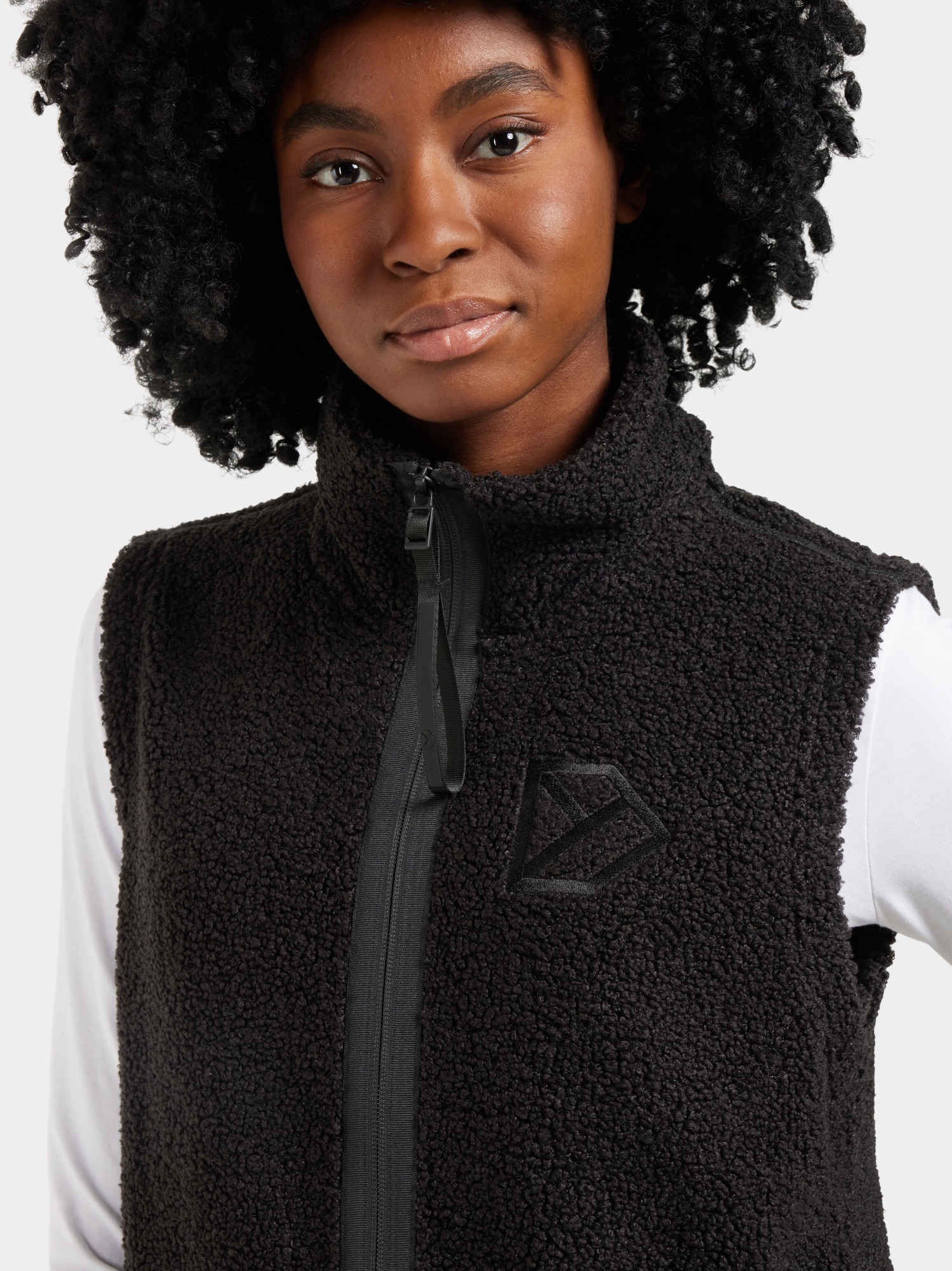 Didriksons Women's Kiana Vest Musta 04