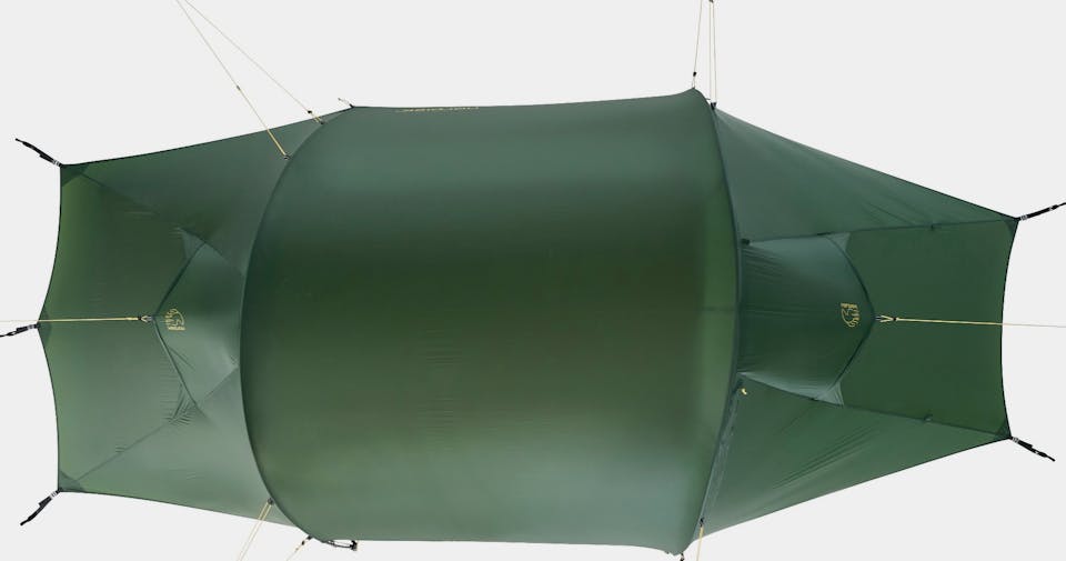 NORDISK Halland 2 LW Tent 緑 純正フットプリント付 NORDISK Halland 2 LW Tent 緑 純正フットプリント付