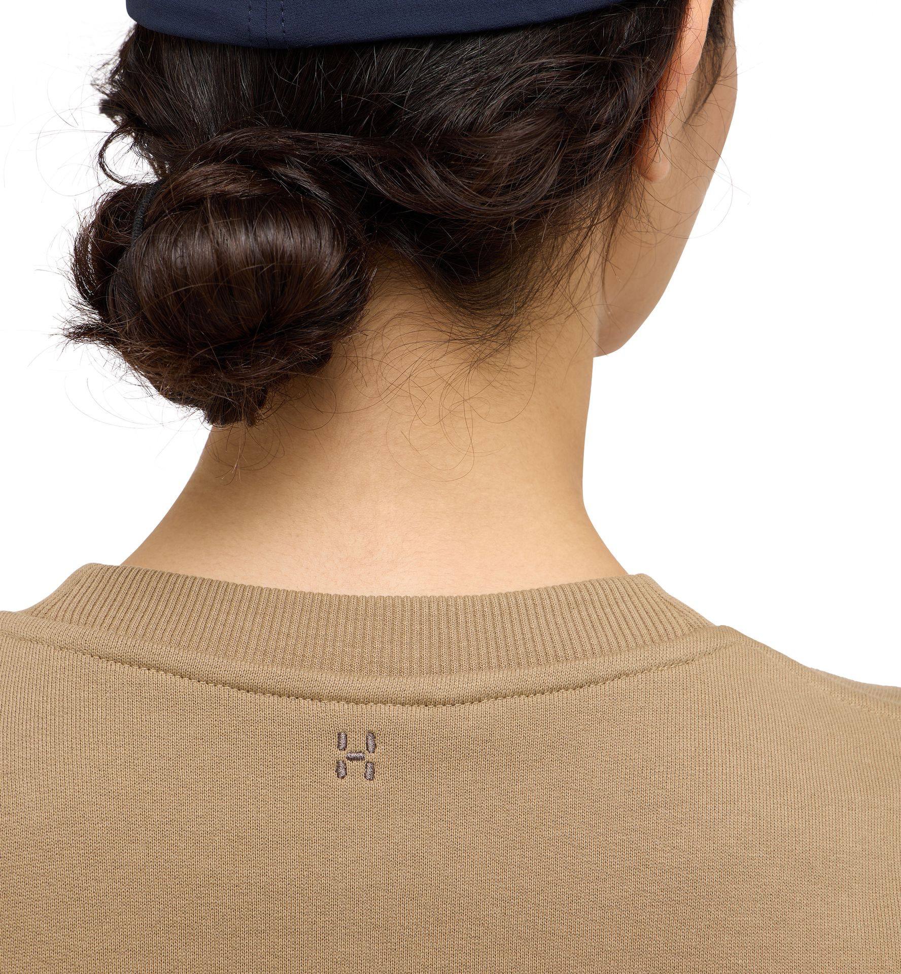 Haglöfs Women's Crewneck Oak Brown 03