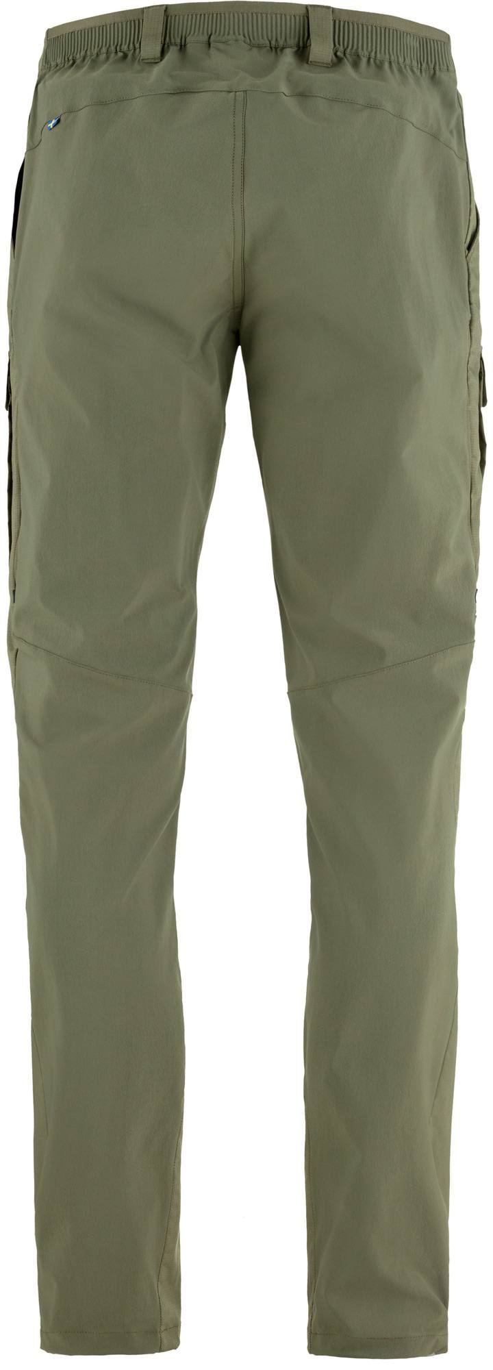 Fjällräven Men's Abisko Hybrid Trail Trousers Laurel Green 08