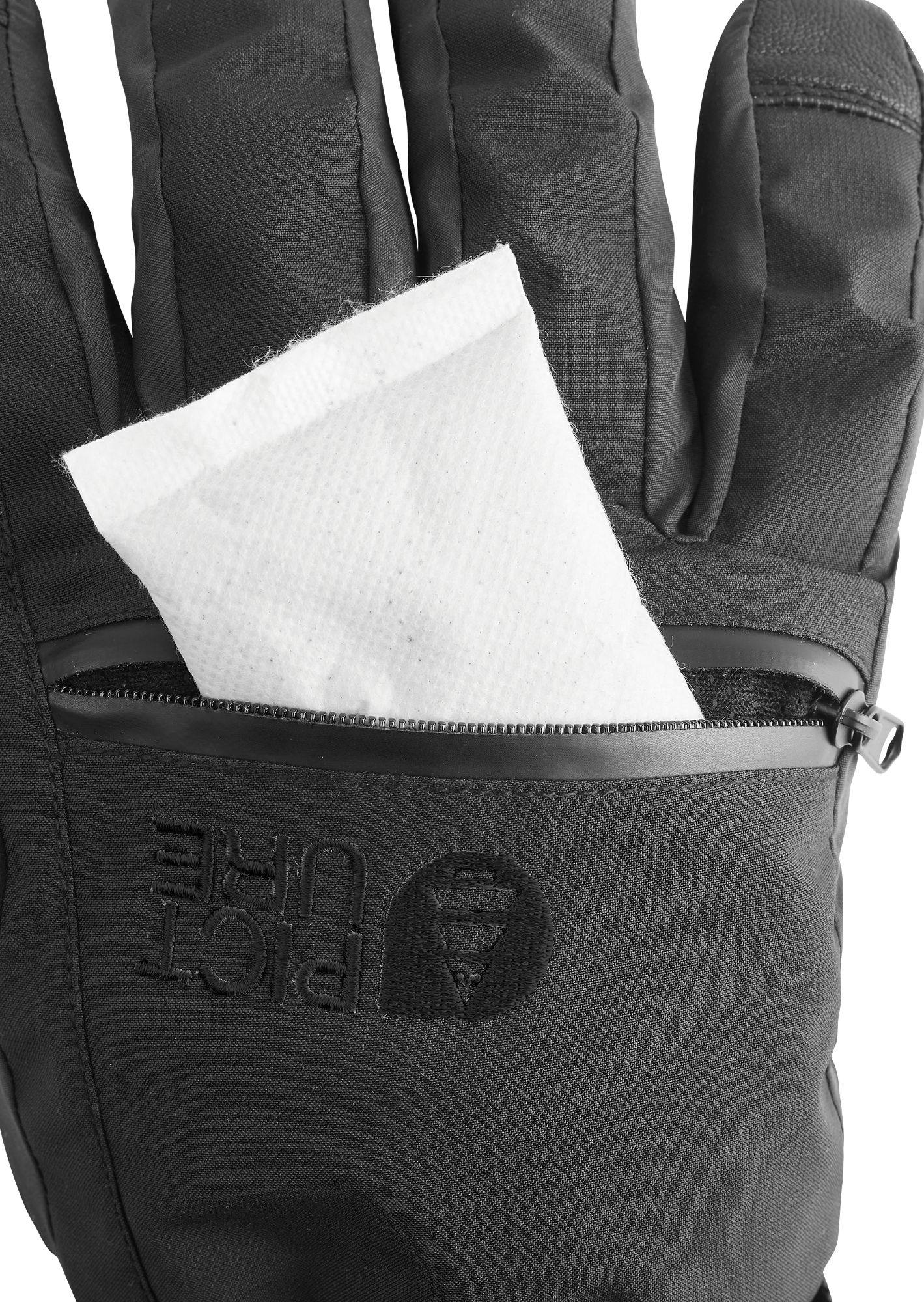 Picture Organic Clothing Kincaid Gloves Musta 12