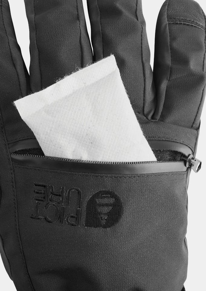 Picture Organic Clothing Kincaid Gloves Musta 12