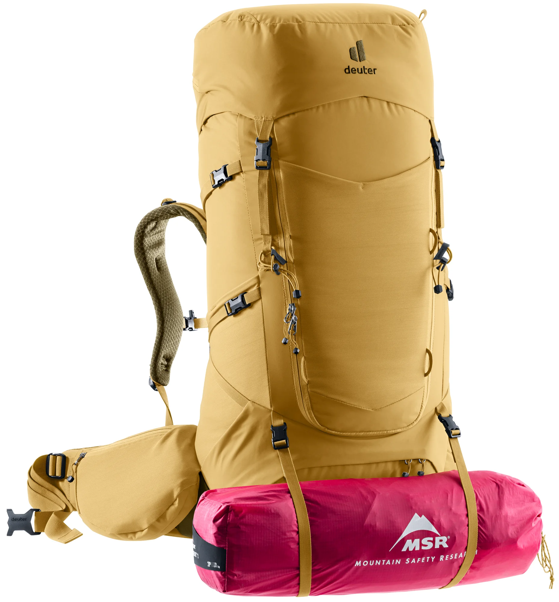 Deuter Aircontact Core 55+10 SL Savanna Nori 09