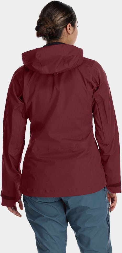 Rab Women's Khroma Kinetic Ski Jacket Deep Heather 11