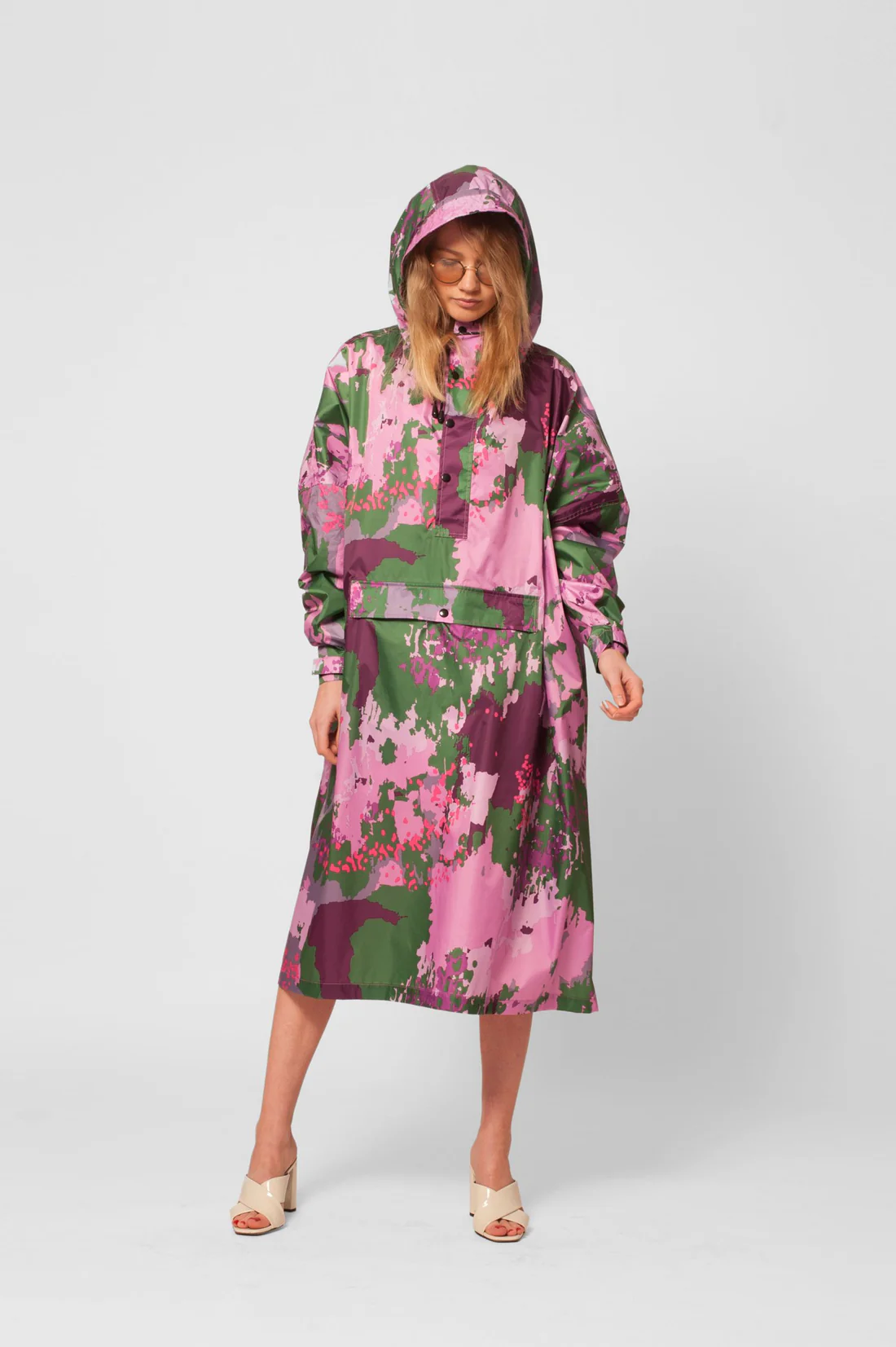 Rainkiss Poncho Digi Spring Camo  05